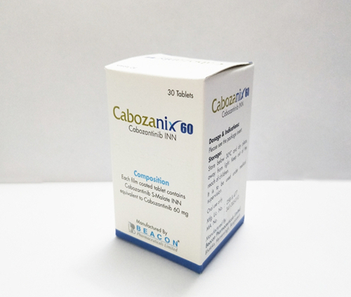 卡博替尼XL184(cabozantinib)的靶点有哪些?能治疗哪些肿瘤?